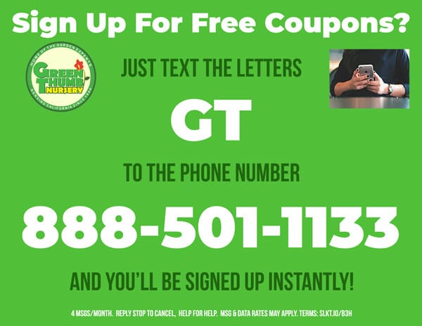 free plant coupons for nurseries near me